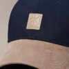 Șapcă de baseball cu logo și blocuri de culoare
