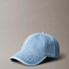 Șapcă de baseball Denim cu logo emblemă pe toată suprafața