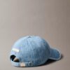 Șapcă de baseball Denim cu logo emblemă pe toată suprafața