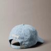 Șapcă de baseball Denim cu logo emblemă pe toată suprafața