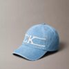 Șapcă de baseball din denim cu logo Monogram