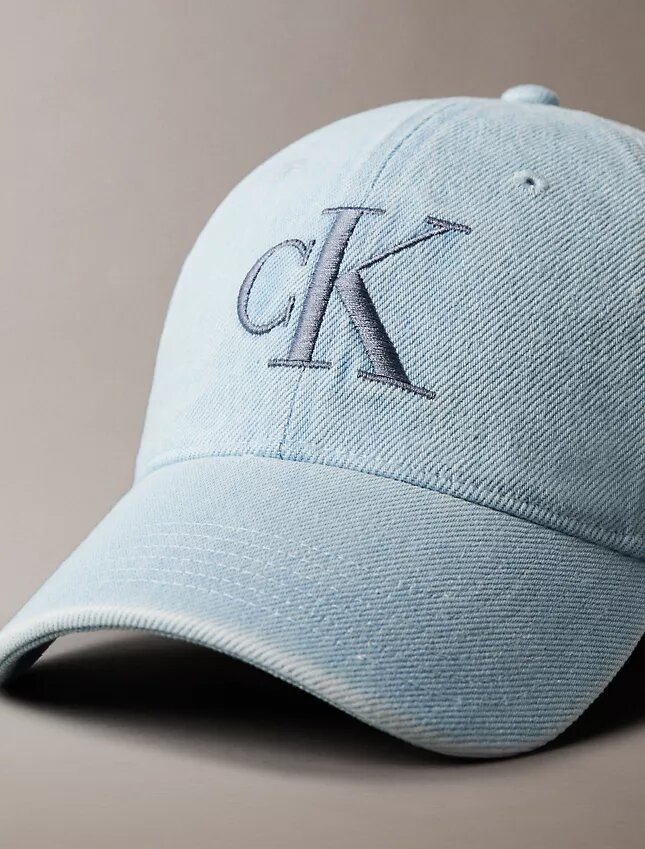 Șapcă din denim cu Monogram Șapcă din denim cu Monogram