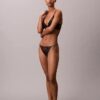 Bikini CK Black cu dantelă florală Bikini CK Black cu dantelă florală