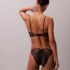 Bikini CK Black cu dantelă florală Bikini CK Black cu dantelă florală