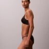 Bikini CK Black cu dantelă florală Bikini CK Black cu dantelă florală