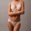 Bikini CK Black cu dantelă florală Bikini CK Black cu dantelă florală