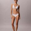Bikini cu dungi din bumbac și Modal Icon