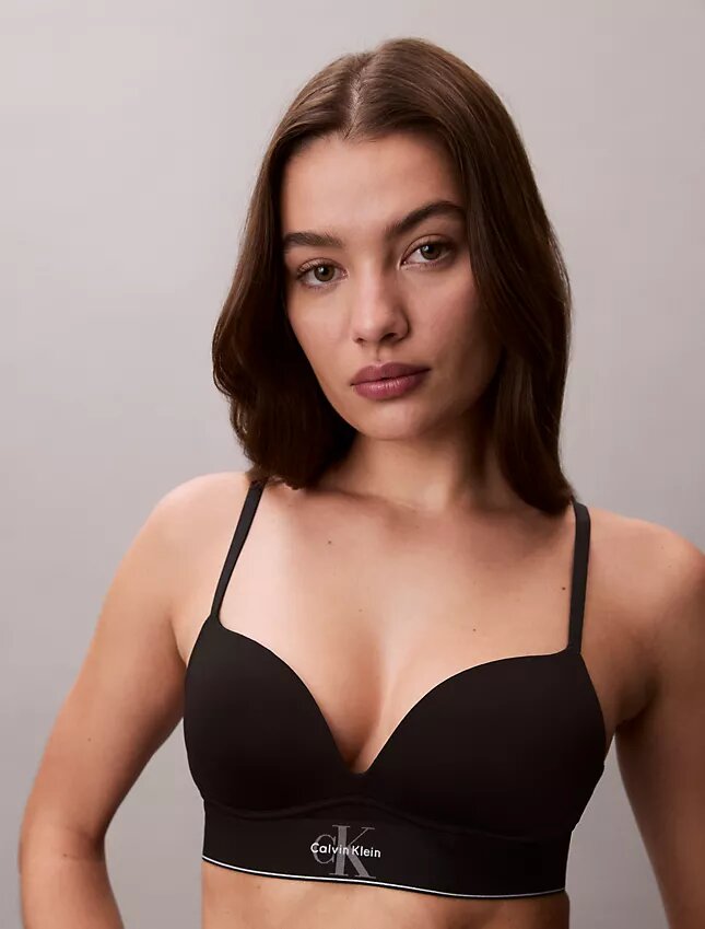 Bikini cu talie înaltă, elastic, din microfiber, cu monogramă grafică Bikini cu talie înaltă, elastic, din microfiber, cu monogramă grafică