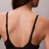 Bikini cu talie înaltă, elastic, din microfiber, cu monogramă grafică Bikini cu talie înaltă, elastic, din microfiber, cu monogramă grafică