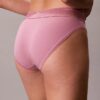 Bikini iconic din bumbac și Modal cu logo metalic