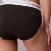 Bikini iconic din bumbac și Modal, cu talie înaltă