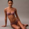 Bikini senzual din dantelă elastică Bikini senzual din dantelă elastică