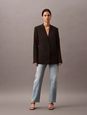 Blazer clasic din crep