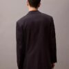 Blazer din amestec de gabardină de lână cu două rânduri de nasturi