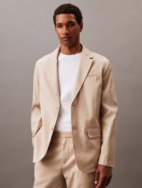 Blazer din amestec de in