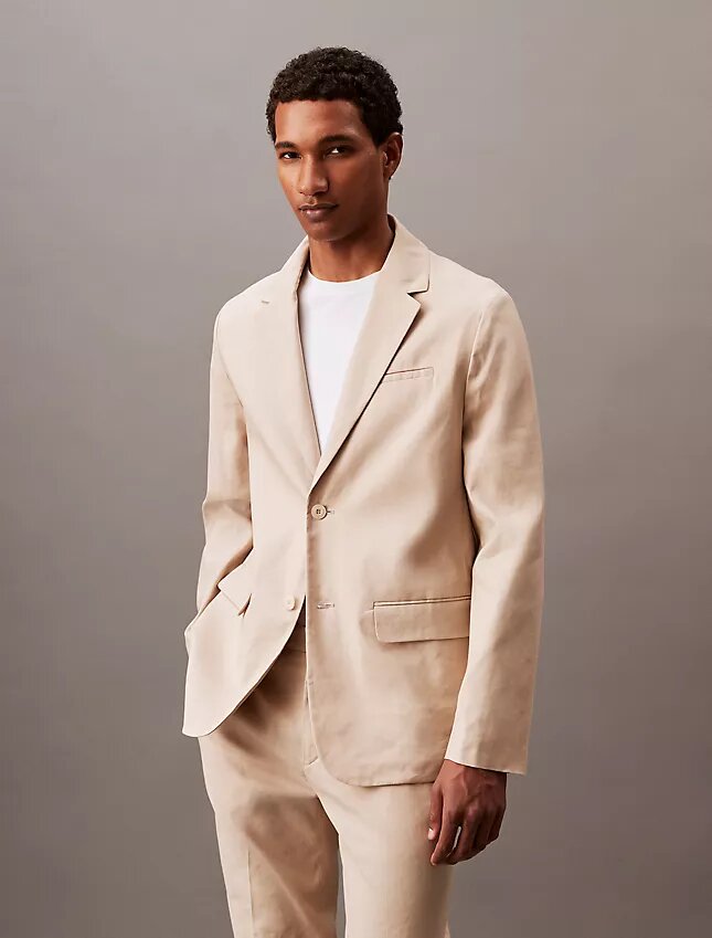 Blazer din amestec de in Blazer din amestec de in