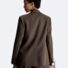 Blazer din twill de lână Blazer din twill de lână