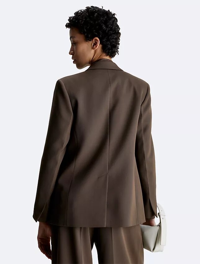 Blazer din twill de lână Blazer din twill de lână