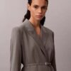 Blazer elastic cu curea
