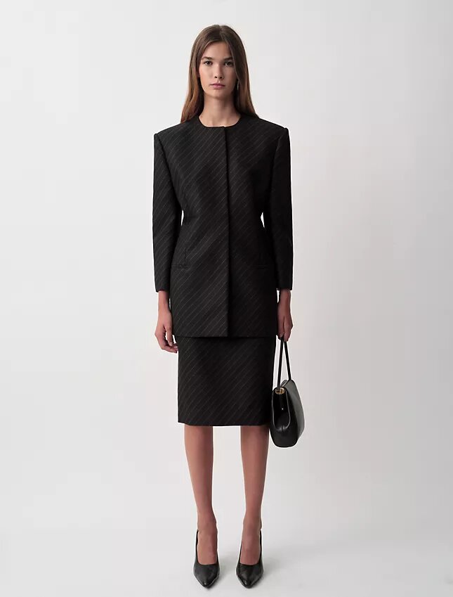 Blazer fără guler Parker Blazer fără guler Parker