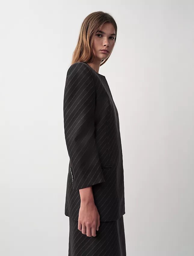 Blazer fără guler Parker Blazer fără guler Parker