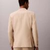 Blazer slim din amestec de in Blazer slim din amestec de in