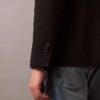 Blazer slim din gabardină de lână