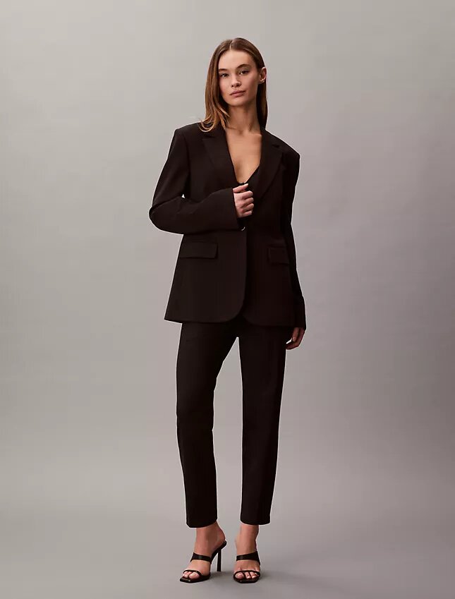 Blazer slim din ponte Blazer slim din ponte