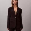 Blazer slim din ponte Blazer slim din ponte
