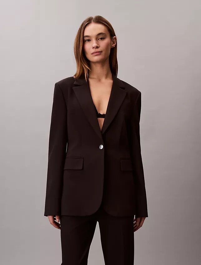 Blazer slim din ponte Blazer slim din ponte