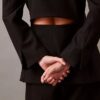 Blazer structurat din material elastic