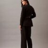 Blazer structurat din material elastic