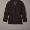 Blazer structurat din material elastic