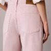 Blugi cropped cu picior larg Blugi cropped cu picior larg
