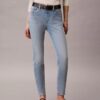 Blugi skinny cu talie medie Blugi skinny cu talie medie