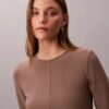 Bluză tunica slim din tricot
