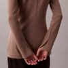 Bluză tunica slim din tricot