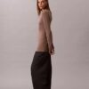 Bluză tunica slim din tricot