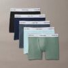 Boxer Icon din bumbac Cotton Stretch, pachet de 5 Boxer Brief
