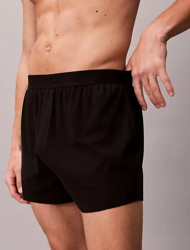 Boxeri CK Black Lounge Slim Knit Boxeri CK Black Lounge Slim Knit