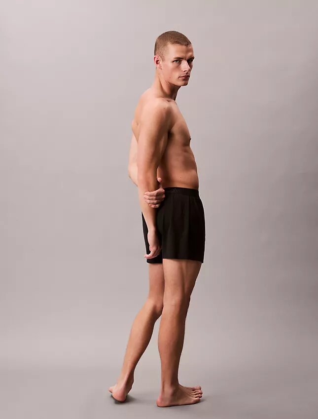Boxeri CK Black Lounge Slim Knit Boxeri CK Black Lounge Slim Knit