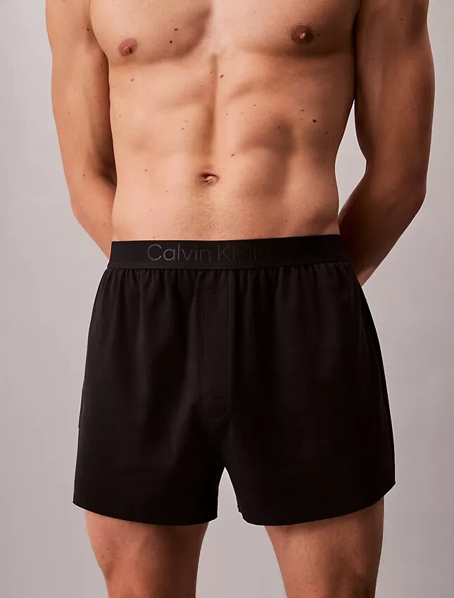 Boxeri CK Black Lounge Slim Knit Boxeri CK Black Lounge Slim Knit