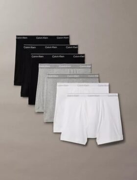 Boxeri clasici din bumbac, pachet de 7 Boxeri Brief