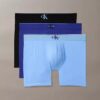 Boxeri cu monogramă grafică din Cotton Stretch, pachet de 3 bucăți