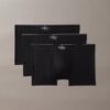 Boxeri din bumbac Cotton Stretch cu monogramă grafică, pachet de 3 Trunchi Boxeri din bumbac Cotton Stretch cu monogramă grafică, pachet de 3 Trunchi