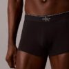 Boxeri din bumbac Cotton Stretch cu monogramă grafică, pachet de 3 Trunchi Boxeri din bumbac Cotton Stretch cu monogramă grafică, pachet de 3 Trunchi