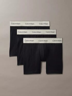 Boxeri din bumbac Cotton Stretch, pachet de 3 Boxer Brief