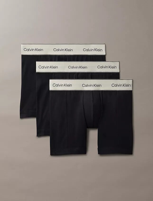 Boxeri din bumbac Cotton Stretch, pachet de 3 Boxer Brief Boxeri din bumbac Cotton Stretch, pachet de 3 Boxer Brief