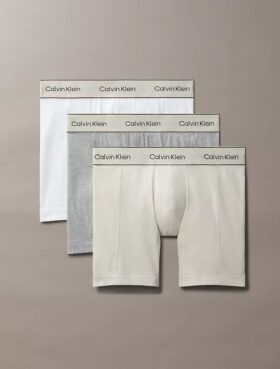 Boxeri din bumbac Cotton Stretch, pachet de 3 Boxer Brief