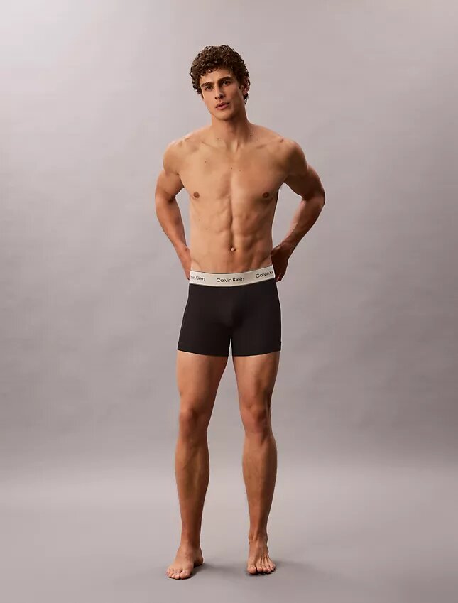 Boxeri din bumbac Cotton Stretch, pachet de 3 Boxer Brief Boxeri din bumbac Cotton Stretch, pachet de 3 Boxer Brief